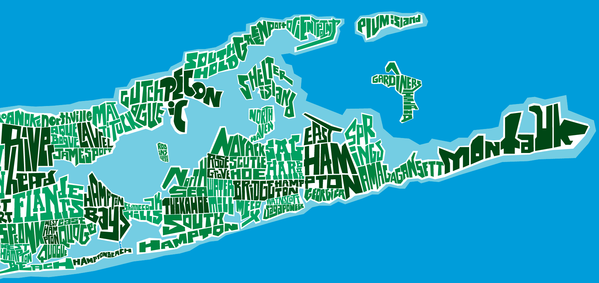 James McDonald East End Typography Map